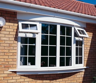 white aluminium windows